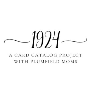 Special Project: 1924 Books