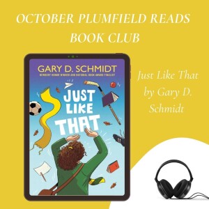 Book Club: Just Like That by Gary D. Schmidt