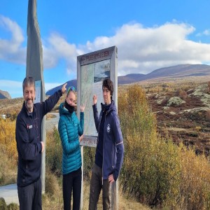 Ålesund Folkehøgskole på pilgrimsvandring til Nidaros