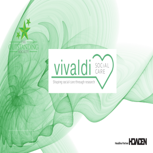 The Learning Lounge - VIVALDI social care: advancing infection control and care quality