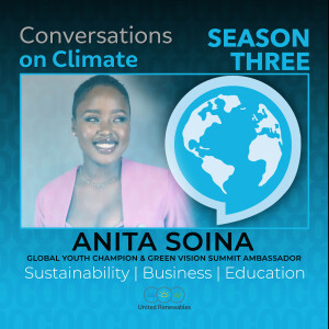 From Activism to Politics - A Journey to Save the Planet  with ANITA SOINA