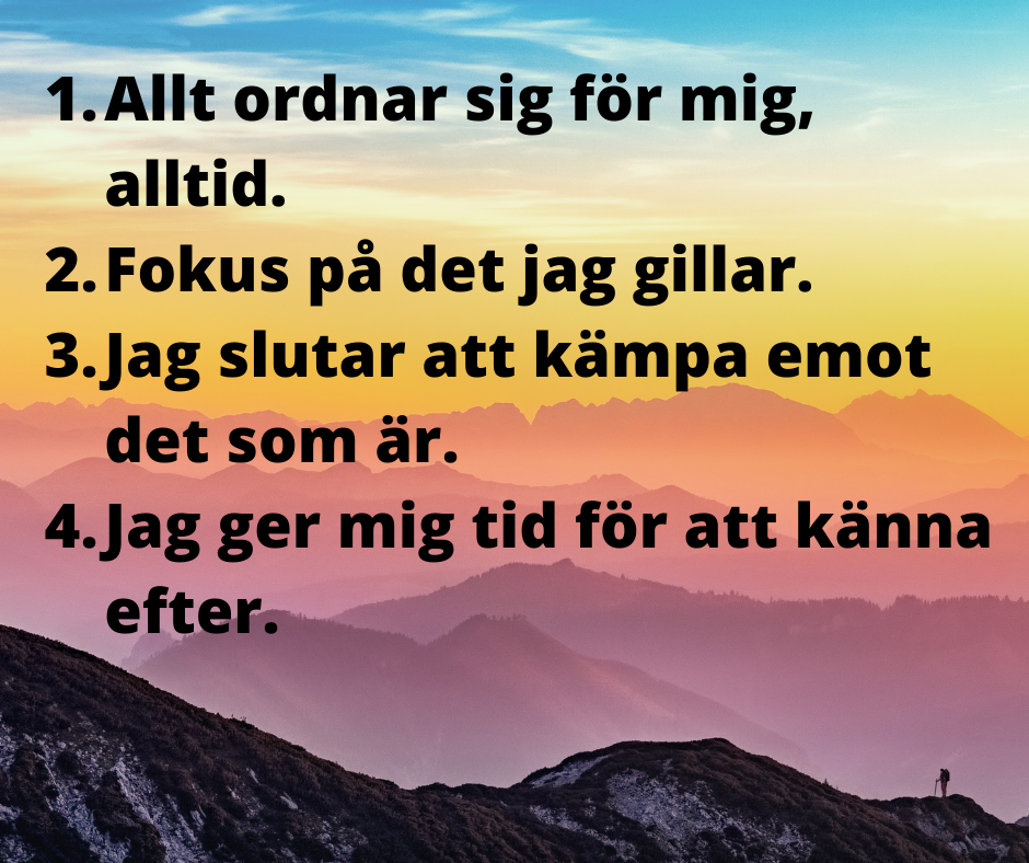 4 tips att skapa det du önskar dig