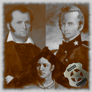 Die Helden von Alamo - Jim Bowie, William Travis und Davy Crockett