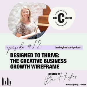 12. Designed to Thrive: The Creative Business Growth Wireframe