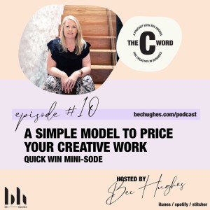 10. A Simple Model to Price Your Creative Work