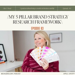 83. My 5 Pillar Brand Strategy Research Framework