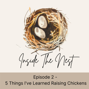 Inside the Nest Episode 2 - 5 Things I’ve Learned About Raising Chickens