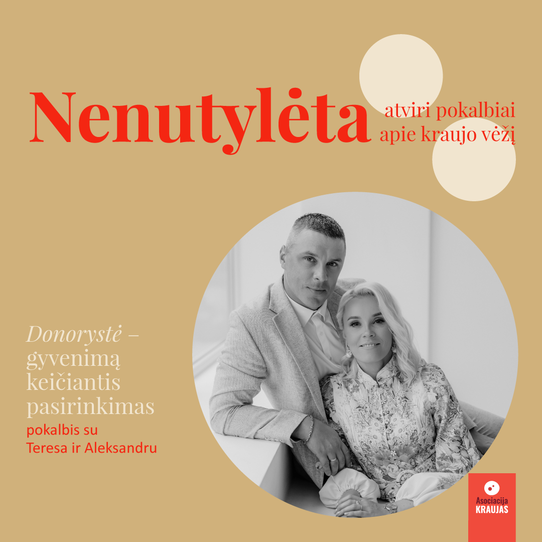NENUTYLĖTA | ATVIRI POKALBIAI APIE KRAUJO VĖŽĮ