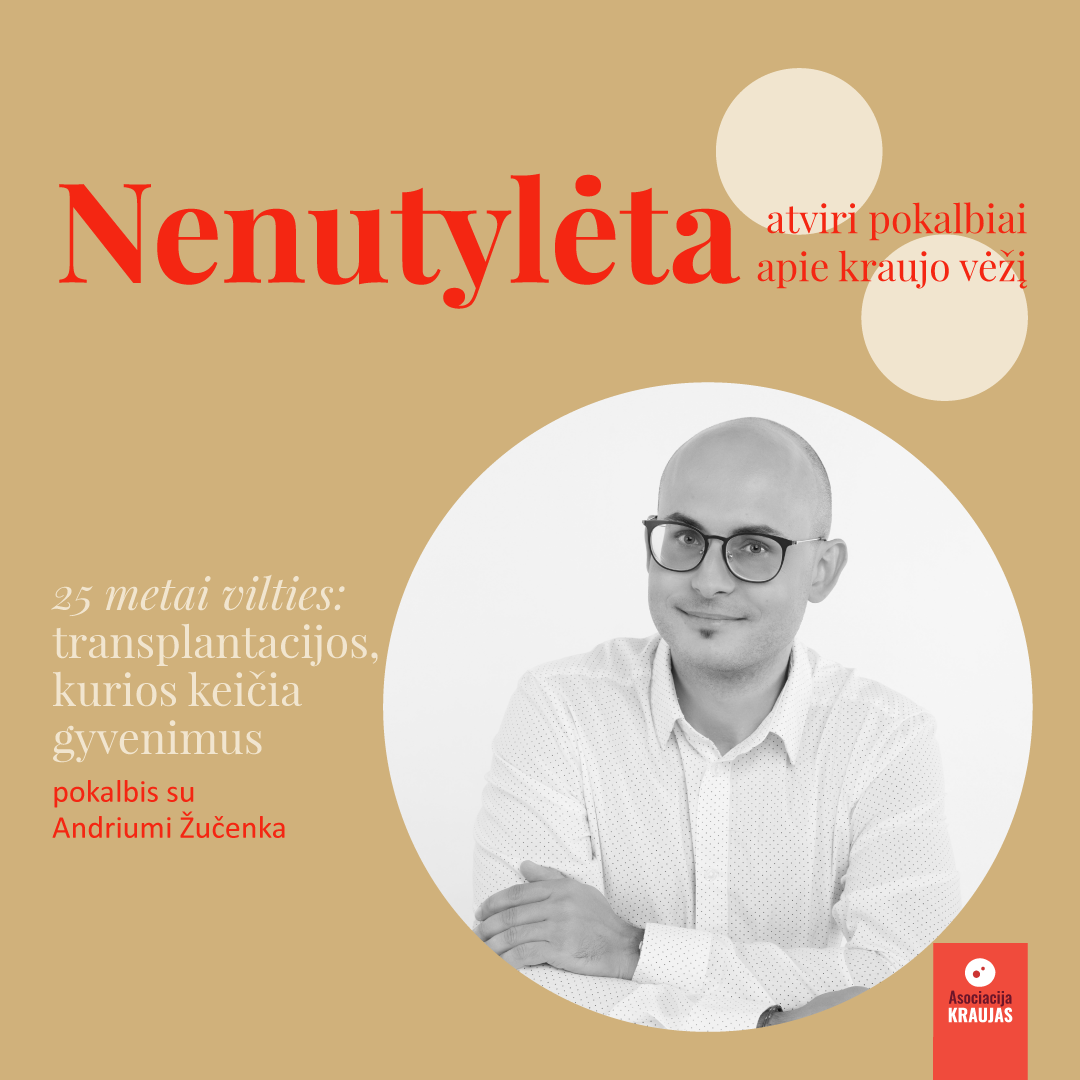 NENUTYLĖTA | ATVIRI POKALBIAI APIE KRAUJO VĖŽĮ