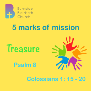 5 marks of mission - Treasure