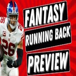 Fantasy Football Preview: Running Back Rankings - SL409