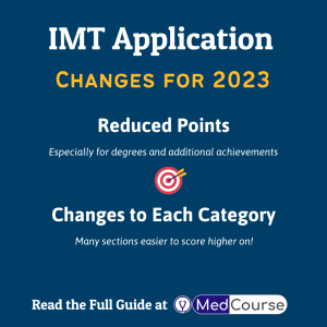 Internal Medicine Training (IMT) Application and Scoring Guide 2023