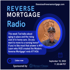 Learn how to stay out of a Nursing Home with the use of the Modern Reverse Mortgage!