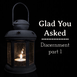 Glad you asked: Discernment - Part 1
