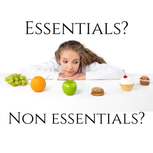What are Essentials and Non Essentials?