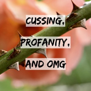 Cussing, Profanity, and OMG