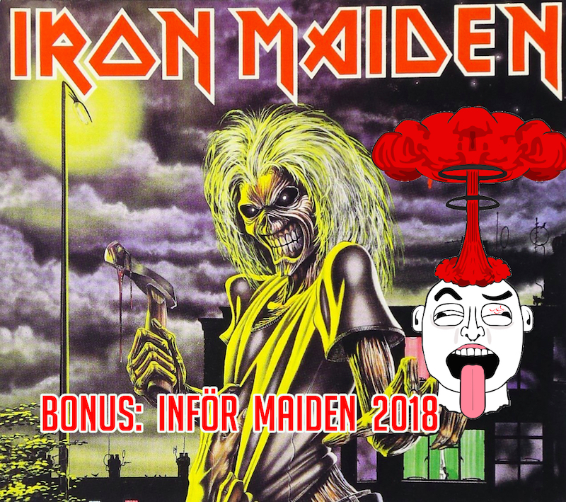 Bonus: Inför Iron Maiden i Stockholm 2018