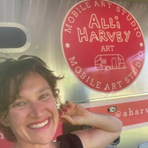 The Art Box - Episode 55 - Landscapes, Acrylics, Birds, 50th State and Airstream Studio - Meet Alli Harvey