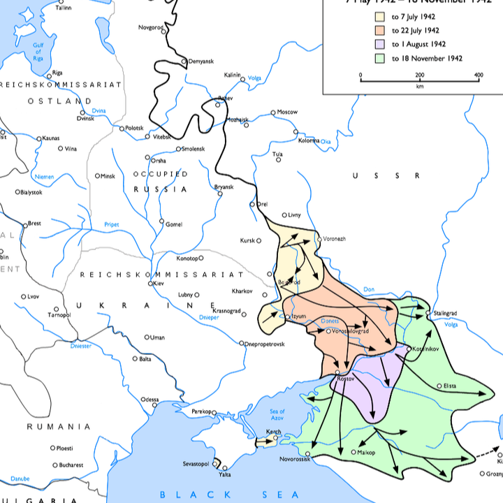 The plan for 1942: Fall Blau