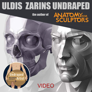 ULDIS ZARINS UNDRAPED author of ANATOMY FOR SCULPTORS (VIDEO)