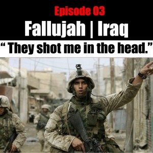 Shot in the head (by an AK47) and started the Battle of Fallujah - LCpl Brad Simmons  [Podcast Ep. 3]