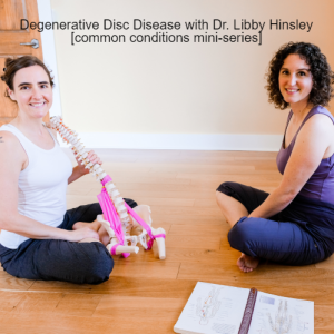 Degenerative Disc Disease with Dr. Libby Hinsley [common conditions mini-series]