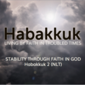 Habakkuk 3 - Stephen van Rhyn - 4 December 2016