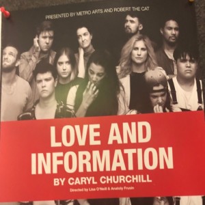 Our Review of Love and Information