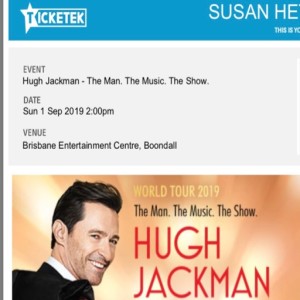 Hugh Jackman: The Man The Music The Show