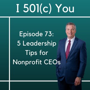 5 Leadership Tips for Nonprofit CEOs