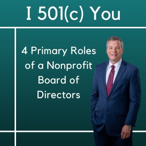 4 Primary Roles of a Nonprofit Board of Directors