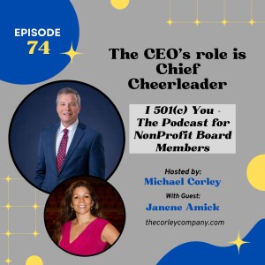 The CEO's role is Chief Cheerleader with Florida Cultural Group CEO Janene Amick