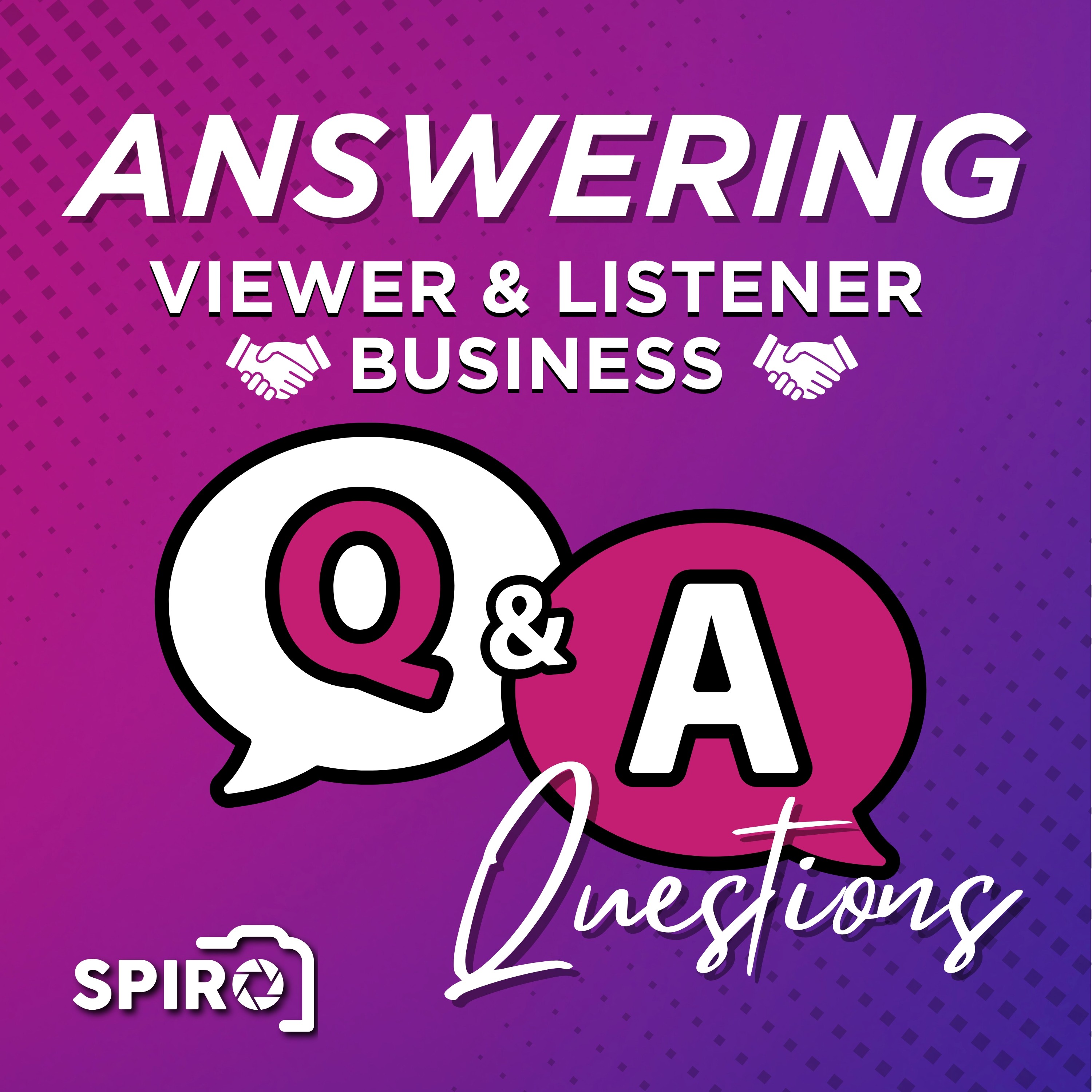 Answering Viewer and Listener Questions