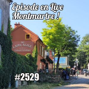 Allons à Montmartre, épisode Live