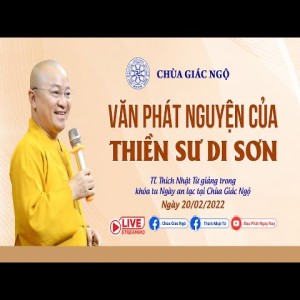 Văn phát nguyện của thiền sư Di Sơn