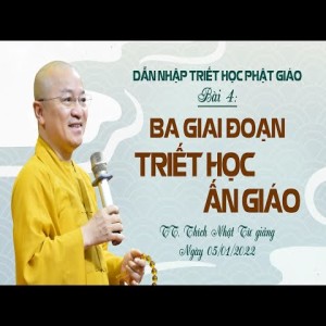 Ba giai đoạn triết học Ấn giáo l Dẫn nhập triết học Phật giáo