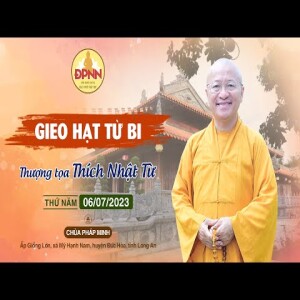 Gieo hạt từ bi - Thầy Nhật Từ giảng Khóa tu mùa hè tại chùa Pháp Minh (Long An)