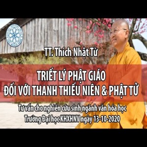 Triết lý Phật giáo đối với thanh thiếu niên & Phật tử 