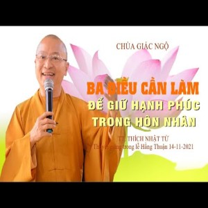 Ba điều cần làm để giữ hạnh phúc trong hôn nhân 