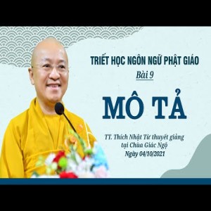 Mô tả l Triết học ngôn ngữ Phật giáo