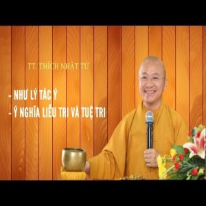 NHƯ LÝ TÁC Ý? Ý NGHĨA CỦA LIỄU TRI VÀ TUỆ TRI? - TT. THÍCH NHẬT TỪ