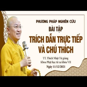 Bài tập trích dẫn trực tiếp và chú thích l Phương pháp nghiên cứu 2021