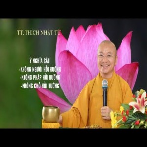 Ý NGHĨA CÂU: KHÔNG NGƯỜI HỒI HƯỚNG, KHÔNG PHÁP HỒI HƯỚNG, KHÔNG CHỖ HỒI HƯỚNG - TT. THÍCH NHẬT TỪ