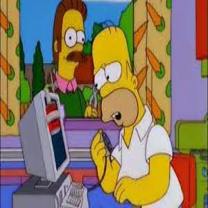 The Simpsons S12 Ep6 ”The Computer Wore Menace Shoes”