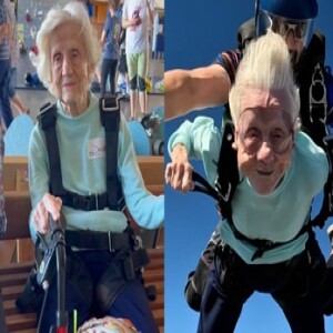 104 Year Old Skydiving Granny Might Get Into Guinness Book Of World Records Posthumously!! #387