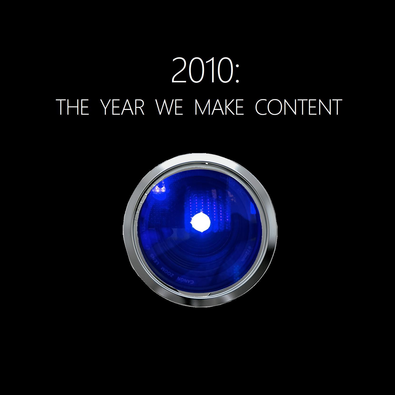 Episode 40 - 2010: The Year We Make Content
