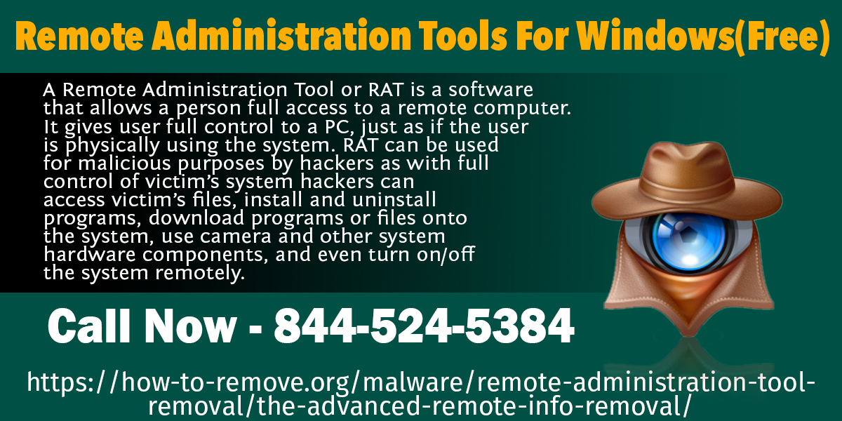 Remote Administration Tools For Windows(Free)