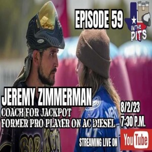 In The Pits episode 59 with Jeremy Zimmerman, former pro for ac:Diesel, coach for Jackpot, finalist in the Hormesis Elite 1v1 Duel