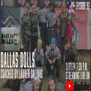 In The Pits episode 92 with the Dallas Dolls, an all girls youth division team