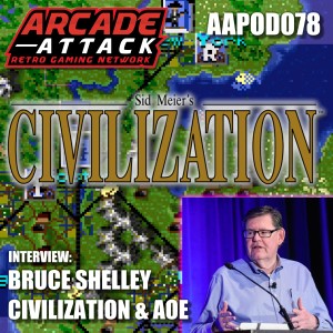 The Story of Civilization & Age of Empires - Bruce Shelley Interview (Railroad Tycoon) [AAPOD78]